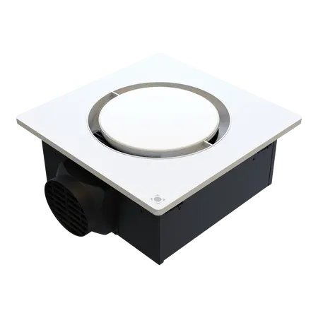 Orbis 4-in-1 Retrofit Bathroom Heater Fan & Light White Domus