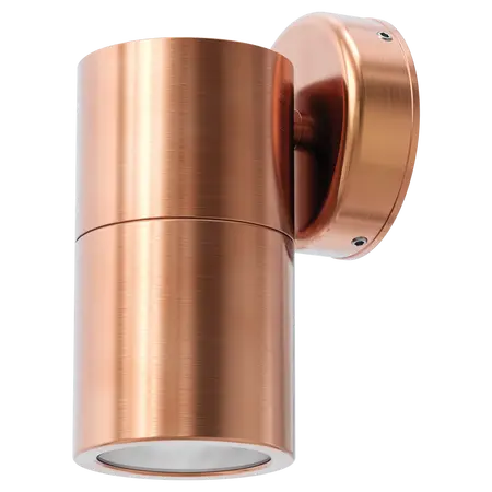 Shadow Exterior Wall Light 1 Light 12V MR16 Copper Domus