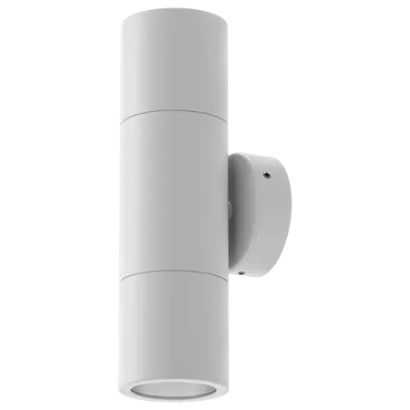 Shadow Exterior Wall Light 2 Light 12V MR16 White Domus