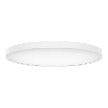 Slenda Round LED Oyster Ceiling Light 400mm 15/24W White Domus