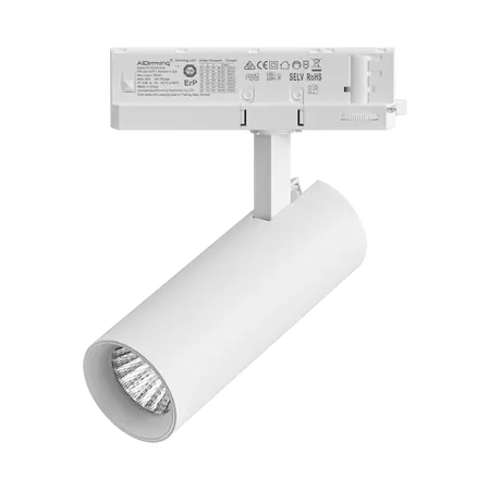 Thor-Pro LED Track Light 15W Tri-Colour Dimmable White Domus