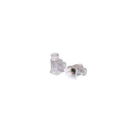 Single Screw 240V 2 X 6mm Electrical Cable Connector (100pcs)