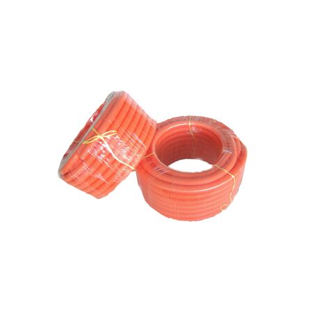 25mm x 50Mtr Orange Corrugated Conduit