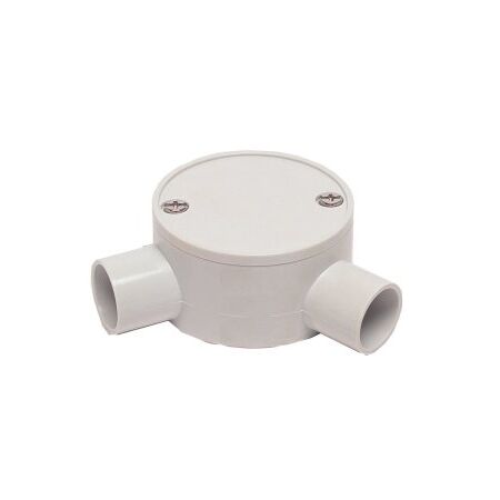 20mm R / Angled  Shallow Junction Box