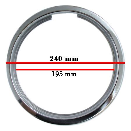 Suncook Polished Stove Ring 195mm
