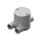 20mm Grey PVC 3-Way 'Y' Type Deep Junction Box