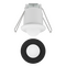 360° White/Black Mini PIR Recessed Mount Motion Sensor