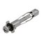 8mm penetration hole, 16mm max wall width, 39mm shaft length Hollow Wall Anchor - 100 Pack