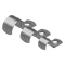 50mm Hot-Dipped Galvanised Half Conduit Saddle