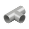 25mm Grey PVC Straight Tee