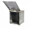 Enclosure IP23 600x900x250 Raw Galvanised Hinged Switchpanel LHS Hinged Door