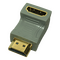 Right Angle HDMI® Male to Female Adaptor