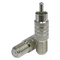 'F' Female to RCA Male Adaptor (10 Pack)