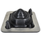 Rubber Roof Seal Black with Four Cable Penetrations (5-55mm) (10 Pack)