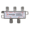 4 Way Splitter 'F' Type 5-2400MHz Power Pass All Ports (Bag)