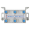 4 Way 12dB High Isolation Tap for MATV, TDT and Satellite