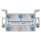 4 Way 8dB Terminated High Isolation Tap for MATV and Satellite