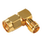 SMA Plug to SMA Socket Right Angle Adaptor