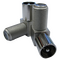 'F' Female to IEC Male Right Angle Adaptor (2 Pack)
