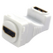 HDMI® to HDMI® Female Right Angle Insert (20 Pack)