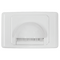 Bull Nose Outlet Plate with Brush Cover