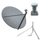 90cm Satellite Kit including Dish, Quad LNB and Tin Roof Mount