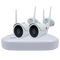 Wi-Fi Security 9CH NVR Kit with 2TB HDD, 2x 2MP Bullet