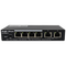 6 Port Gigabit Managed Network Switch (4 Port PoE, 2 Uplink)