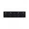 Puma - 4X4 - 4 Socket's x 4 USB's - Double Pole - 250V~, 10A,  Black x8 - PU4X4BK