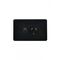 Puma - Power Point Switched 1 Gang, 10A 250V~  Black x10 - PUPP1GBK