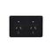 Puma -u00a0Power Point Auto Switched 2 Gang 10A 250V~  White x5 - PUPP2GAU