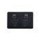 Puma - Power Point Switched 2 Gang Double Pole Shuttered 10A 250V Vandal Proof  White x10 - PUPP2GVP