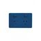Puma - Power Point Double Pole Switched 2 Gang, 10A 250V~, Shuttered, Vandal Proof, BLUE  x10 - PUPP2GVPBU