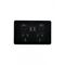 Puma - Power Point, USB Charger, Dual Fully Integrated  Black x1 - PUPP2USB2GBK