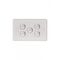 Puma - Switch Horizontal 5 Gang 10AX/16A 250V Vandal Proof  x5 - PUSW5GVP
