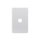Puma - Switch Plate Vertical 1 Gang (Less Mech)  White x10 - PUSWPV1G