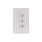 Puma - Switch Vertical 3 Gang 10AX/16A 250V Vandal Proof  x10 - PUSWV3GVP