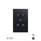 Clouded Leopard -u00a0Switch Vertical 5 Gang 16AX/20A 250V  Matt White x5 - CLSWV5GMW
