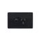 Cougar - Power Point Switched 1 Gang, 10A 250V~  White x10 - COPP1G