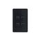 Cougar - Switch Vertical 4 Gang 10AX/16A 250V~  Black x10 - COSWV4GBK