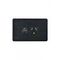 Flat Cat - Power Point Switched 1 Gang Slim 10A 250V with Round Earth  Black x10 - FLPP1GLBK