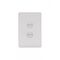 Flat Cat - Switch Vertical 2 Gang 10AX/16A 250V~  Matt White x10 - FLSWV2GMW