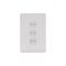Flat Cat - Switch Vertical 3 Gang 10AX/16A 250V~  Matt White x10 - FLSWV3GMW