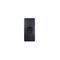 Flat Cat -u00a0Switch Vertical Architrave 1 Gang 10AX 16A 250V  Matt Black  x10 - FLSWVA1GMBK