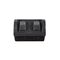 Hippo -u00a0Double Outdoor PowerPoint IP54 15A 250V~ Double Pole  Black x1 - HPPP152GDBK