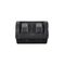 Hippo - Double Outdoor Power Point IP54 10A 250V~ Double Pole  Black  x1 - HPPP2GDBK
