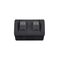 Hippo - Double Outdoor Weatherproof Power Point IP54 10A 250V  Matt Black  x1 - HPPP2GMBK