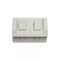 Double Outdoor Power Point IP54 10A Shallow Base  x1 - HPPP2GS