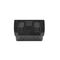 Hippo -u00a0Power Point Weatherproof 2 Gang 10A 250V USB Charger Dual Type A and C 3.4A 5V  Matt Black  x1 - HPPP2USB2GACMBK