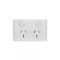 Leopard - Power Point Switched 2 Gang, 15A 250V~  x10 - LEPP152G